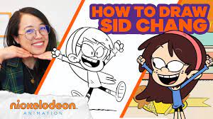 How to Draw Sid Chang from The Casagrandes ✍️ 🎨 Draw Along with Diem Doan  - YouTube