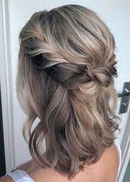 Casual half updo for hair past shoulders. Best Half Up Half Down Hairstyles For Everyday To Special Occasion 1 Fab Mood Wedding Colours Wedding Themes Wedding Colour Palettes