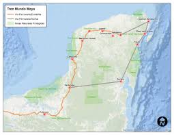 La ruta del tren maya. El Tren Maya Mas Alla De La Deforestacion Un Tema De Conectividad Y Biodiversidad Wri Mexico