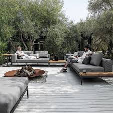 Gloster Grid Deep Seating Set Dis Mekan Mobilyalari Bahce Teras Dekoru Veranda
