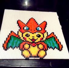 Facebook Choose your pokemon perler pixel art battle sprite.