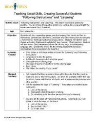 Worksheets and no prep teaching resources language arts. Active Listening Lesson Plans Worksheets Lesson Planet