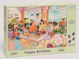 15% off with code zazpartyplan. Happy Birthday Puzzle 1000 Pieces House Of Puzzles Kalenderwinkel Nl