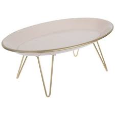 Blush Oval Metal Tray With Legs Hobby Lobby 5277801 Metal Trays Metal Warm Decor