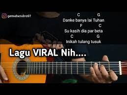 Kunci Gitar Janji Putih Doddie Lagu Timur Nih Bos Youtube