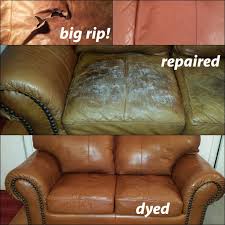 The middle cushion on my leather sofa over the years went very flat and the leather looked all creased. Faded Leather Couch Repair Off 59