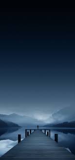 Samsung Fondo De Pantalla Noche Cielo Azul Oceano Lago Niebla Papel Tapiz Limpio Galaxia Color Fotografia Fondo De Pantalla Del Telefono Fotografia Paisaje Urbano Fondo De Pantalla Samsung Fondos