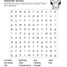 Weather Word Search Free Printable Word Searches Weather Words First Grade Weather Weather Word Search