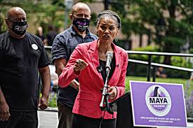 Maya wiley early life wiley was born on january 2, 1964, in washington, d.c., the united states. Mayoral Candidate Maya Wiley Warns Lynch There Is A New Sheriff In Town Amnewyork