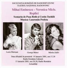 In anul 1872 mihai eminescu se afla la viena unde studia filozofia si dreptul. Musicalul Mihai Eminescu Veronica Micle Replici La Teatrul NaÈ›ional Radiofonic Revista CulturalÄƒ Leviathan