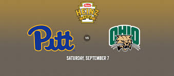 Pitt Panthers Vs Ohio Bobcats Heinz Field In Pittsburgh Pa