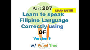 Part207 How To Translate Of Correctly In A Filipino Sentence Smart T Language Words Sentences