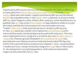 Złote zasady treningowe doriana yatesa. Pilka Reczna W Polsce Ppt Video Online Pobierz