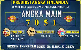 Prediksi Togel Finlandia Lottery 16 Mei 2020 Togel Online Prediksi Togel Finlandia Lottery 16 Mei 2020 Angka Main 7 0 5 1 Sydney November 27 Oktober