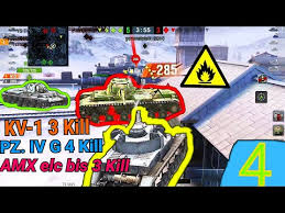 Kv 1 In Fire By Pz Iv G Wot Blitz Gamerecord 4 Youtube