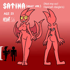 Adult satina ref sheet by RUB-BOT -- Fur Affinity [dot] net