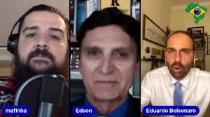Participei de live no canal Porão da Mamãe com Edson Navarro e Mafinha., Me  perguntaram o que digo pra quem tenta atacar Jair Messias Bolsonaro através  dos filhos, como Kim, Peppa, Frota. A resposta ...