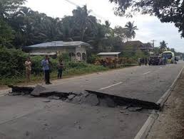 Tokyodrastic Reports Road Damage Electric Lines Down In Bohol Philippines After Quake Philippines Earthquake Earthquake Philippines