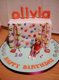 Warped wall, american ninja warrior, wall climbing, cake topper, birthday decor, personalized, birthday party, theme party decor, lt1256 strutourstuff 5 out of 5 stars (2,575) sale price $23.25 $ 23.25 $ 31.00 original price $31.00 (25%. Rock Wall Climbing Birthday Cake On Cake Central Rock Climbing Cake Rock Climbing Party Birthday Cake Kids