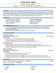 outside sales resume example key accounts