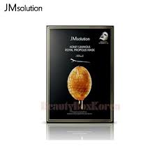 Jm solution flower home esthetic modeling mask 50 ml / 5 g x 5 ea. Jm Solution Honey Luminous Royal Propolis Mask 30ml 10ea Best Price And Fast Shipping From Beauty Box Korea