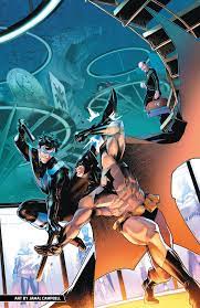 Batman Nightwing Jamal Campbell Nightwing Dc Comics Artwork Dc Comics Art