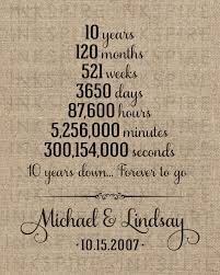 10th anniversary for husband greeting cards. Excited To Share This Item From My Etsy Shop 10 Year Anniversary Gift Personalized Anniversary Gifts 10th Anniversary Gifts 10 Year Wedding Anniversary Gift