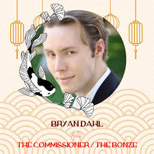 Meet our Commissioner/Bonze, a great double-bass role 😆 of both the  wedding's officiate and its number one objector! Bass Bryan Dahl  @dahl.memoirs completed his Masters of Music at The Chicago College of