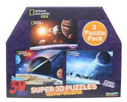 Play full screen, enjoy puzzle of the day and thousands more. National Geographic Super 3d Children S 63 100pc Space Puzzle Set Of 3 12 X For Sale Online Ebay