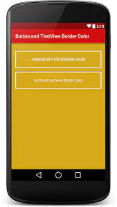 Int borderwidth = 25 make the imageview image to a circular image. How To Set Android Button And Textview Border Color Viral Android Tutorials Examples Ux Ui Design
