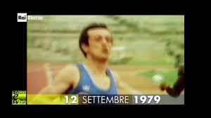 Cui ne seguirà un'altra, nella sua barletta, a marzo: 12 Settembre 1979 Pietro Mennea Batte Il Record Del Mondo Famiglia Cristiana
