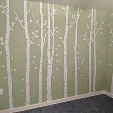 Real Birch Tree Wall Art Birch Tree Wall Decal Nursery Forest Vinyl Sticker Removable Animals Branches Art Stencil Leaves 9 Trees 1263 In 2020 Birch Tree Wall Decal Nursery Wall Decals Nursery Wall Murals