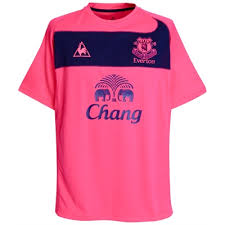 Domingo's fc the named was changed to everton, after a district in. Everton Launch Pink Away Shirt For 2010 11 Season Photo World Soccer Talk