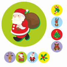 Mini Christmas Stickers