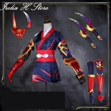 Continue reading for more information! Katarina Lol Cosplay Blood Moon Katarina Cosplay Costume Can Custom Made Halloween Costumes Game Costumes Aliexpress