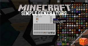 Simple Generators Mod 1 12 2 1 11 2 1 10 2 For Minecraft Planet Minecraft Mods
