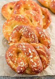No Yeast 2 Ingredient Dough Soft Pretzels Recipe Pretzel Recipe Easy No Yeast Soft Pretzel Recipe Soft Pretzel Recipe No Yeast