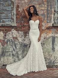 Wedding Dress Rebecca Ingram Fitted Wedding Dress Fit And Flare Wedding Dress Strapless Wedding Dress Sweetheart