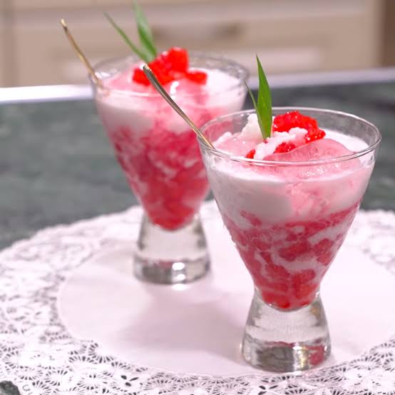 Resep Es Merah Delima ala Mamitoko, Bikin dalam Waktu Singkat