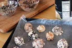 Ice Cream Balls Rolled In Toppings Make And Takes Sweet Recipes Desserts Fun Foods To Make Ice Cream Toppings