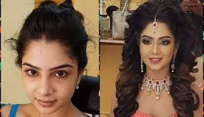 Arthi Balaji Makeover Styles at Pearls Beauty Lounge