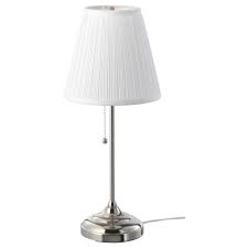 Arstid Tischleuchte Vernickelt Weiss Ikea Osterreich