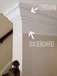 It has a footprint 67' long by 27' deep; How To Add Extra Beefy Crown Molding Young House Love