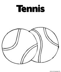 Download this running horse printable to entertain your child. Ball Tennis S26e9 Coloring Pages Printable