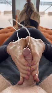 Footjob cumshot. My long toes made him cum so hard - FeetPlaza
