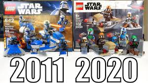 Lego star wars mandalorian battle pack 75267 in stock!! Lego Star Wars Mandalorian Battle Pack Comparison 7914 Vs 75267 2011 Vs 2020 Youtube