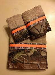 In fact, many of these homes tend to have a good amount. Realtree Camo And Neon Orange Bath Towel Set By Ladydiblankets Camo Decor Camo Bathroom Orange Bath Towels
