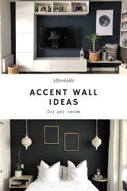 Affordable Accent Wall Ideas For Any Room Small Space Designer Accent Walls In Living Room Feature Wall Living Room Wallpaper Bedroom Feature Wall