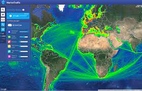 Vesselfinder displays real time ship positions and marine traffic detected by global ais network. Marinetraffic Tracks Marine Vessels With Google Maps Reuters Events Supply Chain Logistics Business Intelligence
