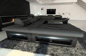 Fabric Design Sofa Atlanta Xl With Led Sofa Design Living Room Sofa Design Modern Fabric Sofa